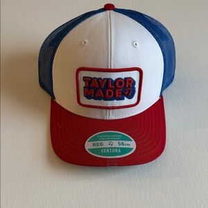 TaylorMade Red, White, and Blue Cap